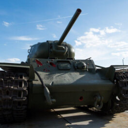 В Музее военной техники УГМК появился скоростной танк КВ-1С